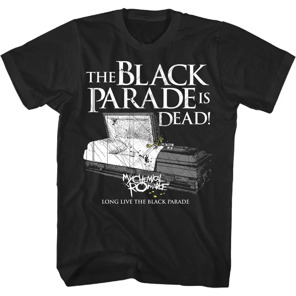 Authentic My Chemical Romance Men s The Black Parade Coffin T-Shirt S-3XL NEW 4XL