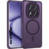Case for Xiaomi Redmi Note 15 Pro Plus 5G - with Magnetic Ring and Camera Glass - Purple