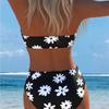 1011 nowy komplet bikini dwuczęściowy top bandeau kostium kąpielowy damski kostium kąpielowy oddychający i cienki