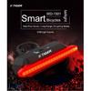 X-TIGER LED Bike Tail Light 6 Mode IPX5 Waterproof  Super Bright USB Rechargeable Rear Bike Red Light  Warning Bicycle Lights