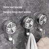 Strong Vacuum Suction Cup Hook - No-Drill, Traceless Adhesive for Bathroom, Kitchen, Door, and Wall