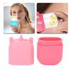 Facial   Reusable Silicone Ice Holder Portable Water Fill Face Roller for Daily Use