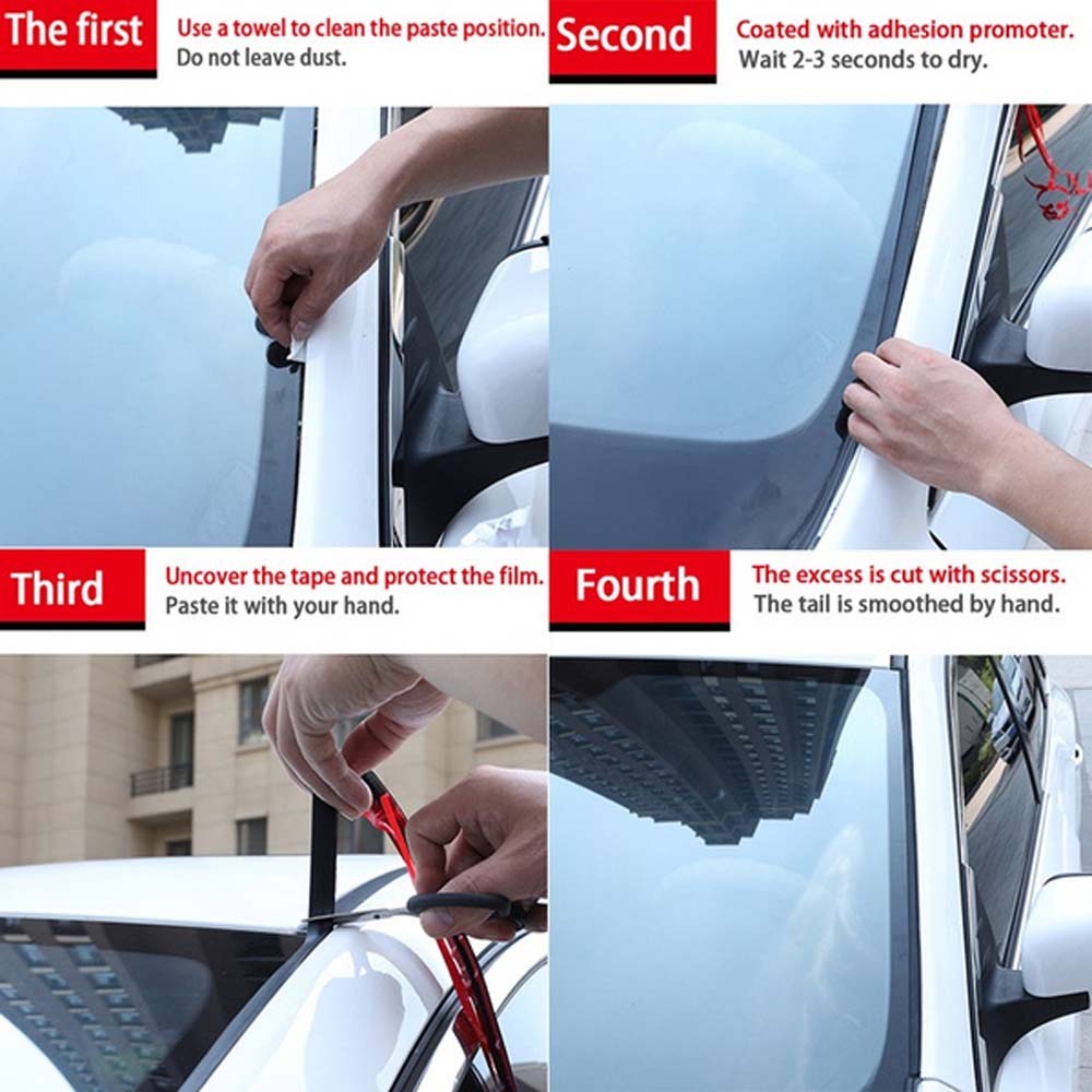 Accessories Sealant Protector Edge Sealing Strips Car Styling Accessories Car Stickers Rubber Strip