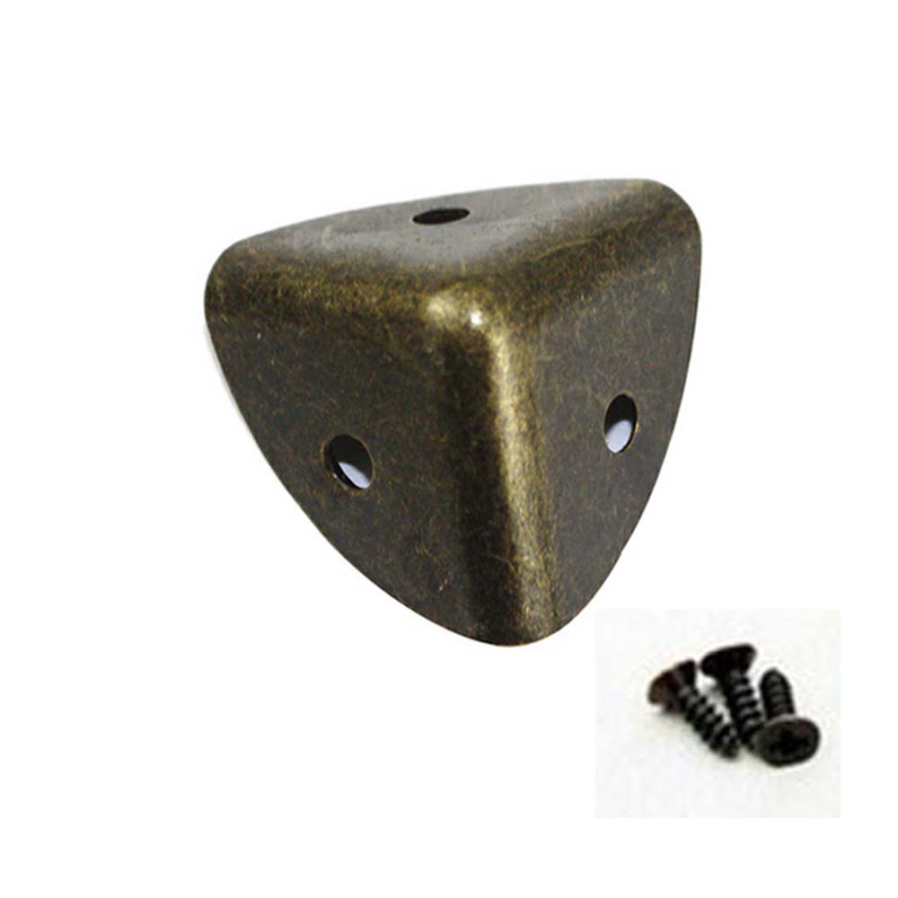 

Decorative Jewelry Box Furniture Wooden Case Corner Foot Hardware Corner Protector Corner Bracket бронзовый