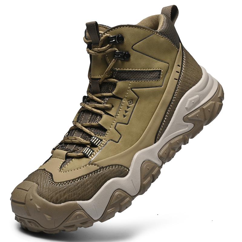 Scarponcini da Trekking Comodi da Uomo Sneakers Casual Scarpe da Passeggio Quotidiano da Viaggio Calzature da Trekking alla Moda Scarpe in Mesh Leggere