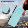For iPhone 15 Pro Max Kickstand Case Tri-fold Card Bag PU Leather Coated TPU Cover Compatible with