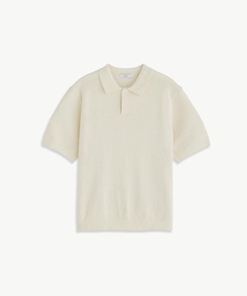 STCO Diems Cool Touch Boucle Short Sleeve Knit_White (Oversized)_Dktxb05Osw