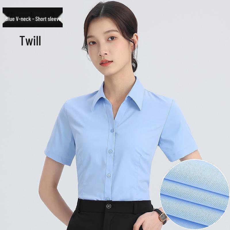 Cămașă Profesională cu Mânecă Lungă Albă pentru Femei - Primăvară/Toamnă Stil Coreean Croială Slim Top Formal