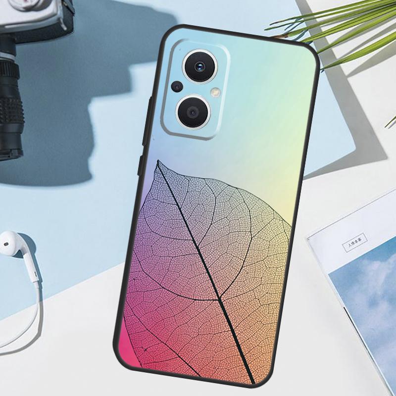 Colorful Leaves Cover For OPPO Reno 14F 13F 12F 11 F 10 12 13 14 Pro 7 8 Lite OPPO Find X9 X8 X6 X5 Pro Case