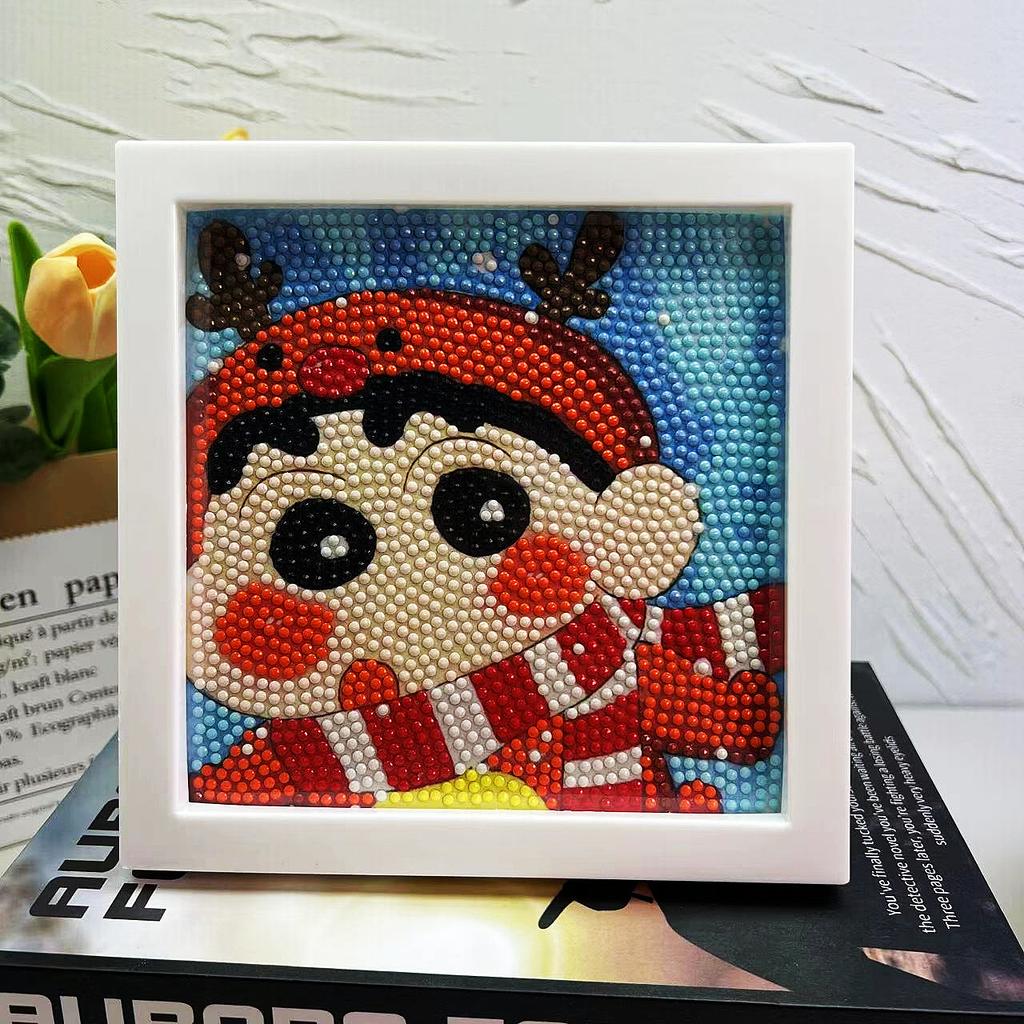 Children'S Diamond Painting Handmade Diy Masonry Painting Cartoon Diamond Sticker Bedroom Living Room Decorative Painting Photo Frame