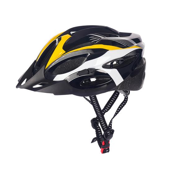 Fahrradhelm Atmungsaktiv Stoßdämpfend Einheitsgröße Komfort mit Polster Visier Mountainbike-Helm für Männer Frauen