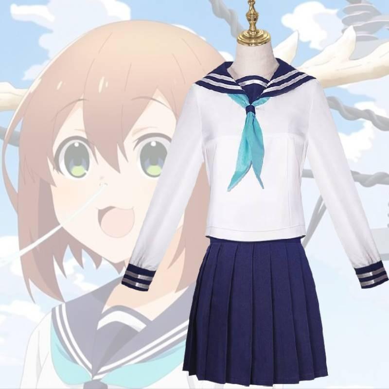 Friend Deer My Nokotan Cosplay Costume School Uniform Dress Role Play Gift Girl