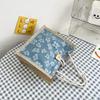 Net Red Carrying Linen Bag Female Fashion Work Out Hand Bento Bag Day System Ins Small Satchel