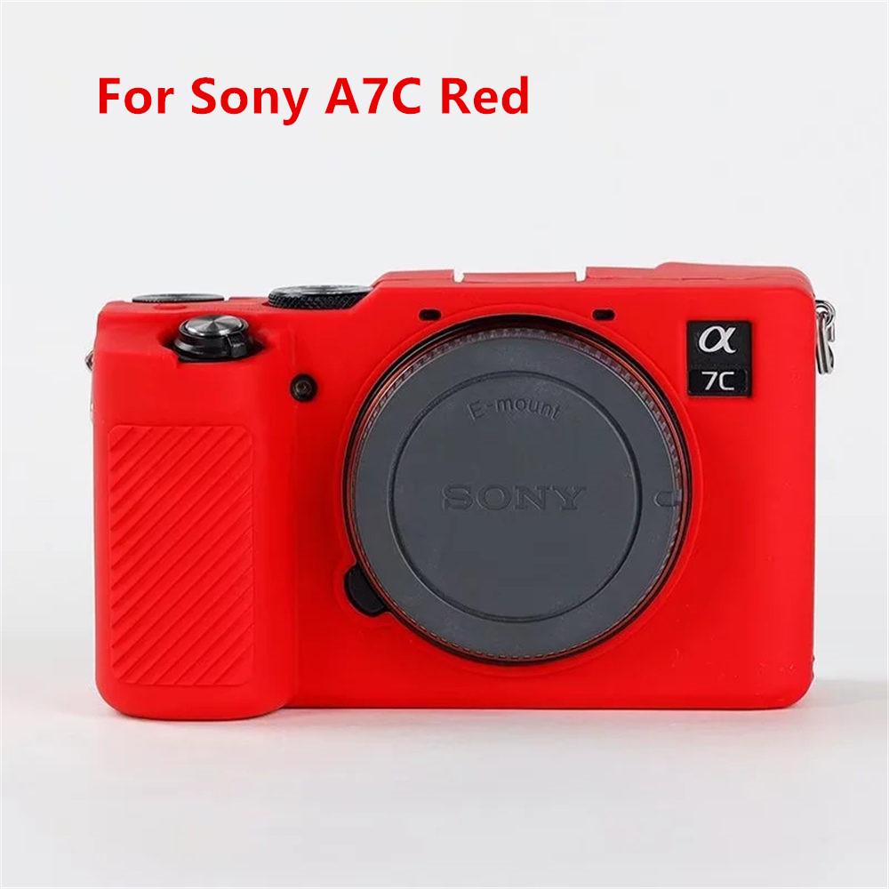 Soft Silicone Armor Camera Body Case For Sony A7R5 A7R4 A7M4 A7R3 A7R2 A7S2 A72 ZVE10 ZV1F ZV1F M2 Protective Rubber Cover