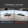 Carbon Fiber/Chrome Car Door Handle Cover Trim For Toyota Corolla Cross Camry