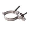Stainless Steel 1-Inch Expansion Pipe Clamp for PVC Water Pipes, Wall-Mounted Fixing Clip