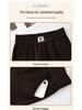 Mom's Fleece-Lined Cotton Pants, Thickened Straight-Leg, Warm Autumn/Winter Trousers for Middle-Aged/Elderly Women.