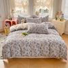 2025 New Spring and Summer Quilt Cover Three-piece Skin-friendly Grinding 13070 High-count Cotton Four-piece Bedding
