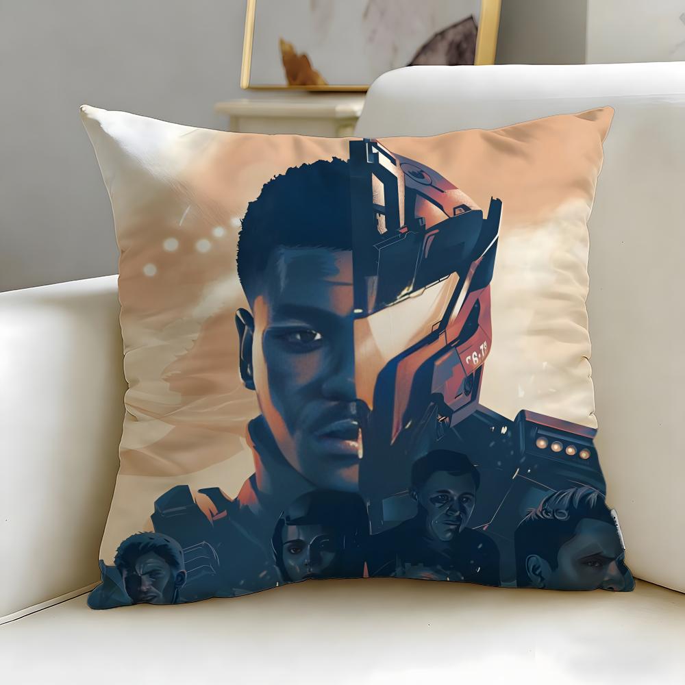 Classic Movie Pacific Rim Cushion Cover Soft & Easy-Wash Pillow Case – Versatile for Couch, Bed, Travel and Office