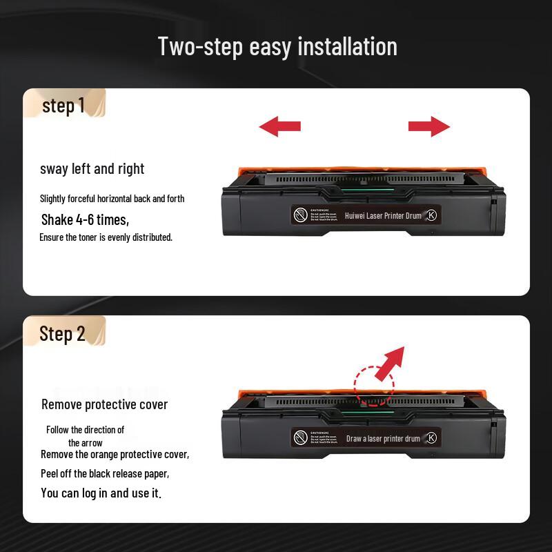 Huijing Compatible LD205 4-Color Toner Cartridge Set