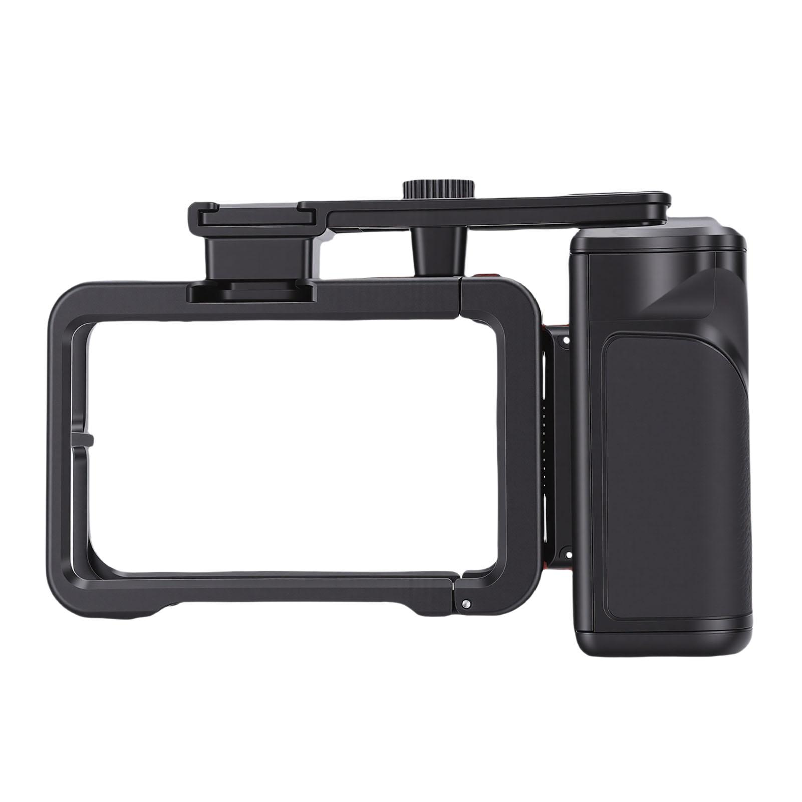 KaiSai Handgreep Grip Kit Geschikt voor DJI Osmo Action 5 Pro 4 3 met Kooi Straatfotografie Grip Snelontgrendeling met Koude Schoen Pols