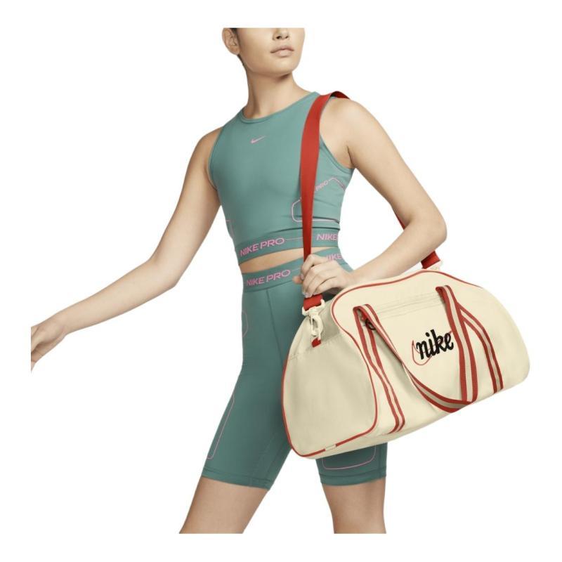 Nike Sporttaschen Kokosmilch & Leidenschaftliches Rot & Schwarz Lässig DH6863-113