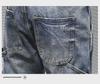 Men's Fashion Workwear Harem Jeans: Spring/Autumn Trendy Straight Loose Fit