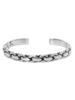 Harang Hr 125B_Silver Bangle Bracelet