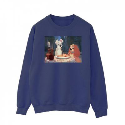 Mens Lady And The Tramp Spaghetti Photo Sweatshirt