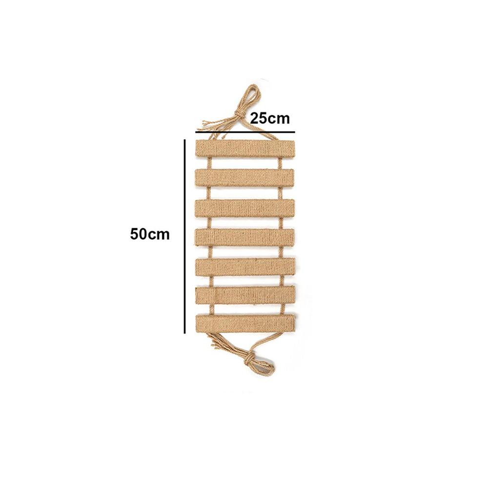 

Кошачий игровой комплекс Мост Лестница для кошки Сизалевая веревка Деревянное кошачье дерево Башня Использование для клетки Лазалка Когтеточка Мебель для питомцев Игрушки
