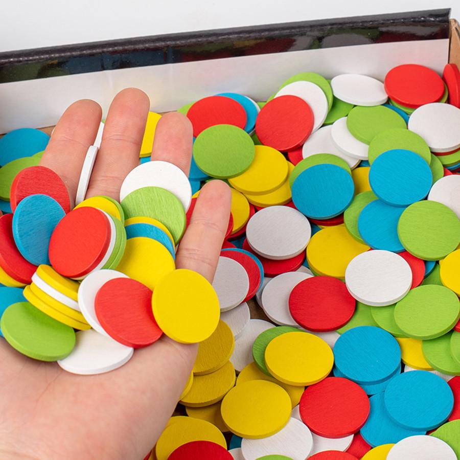 Дети Смешные DIY Dot Деревянные Головоломки Мультяшные Животные Красочные Точки Мозаика — фото 8