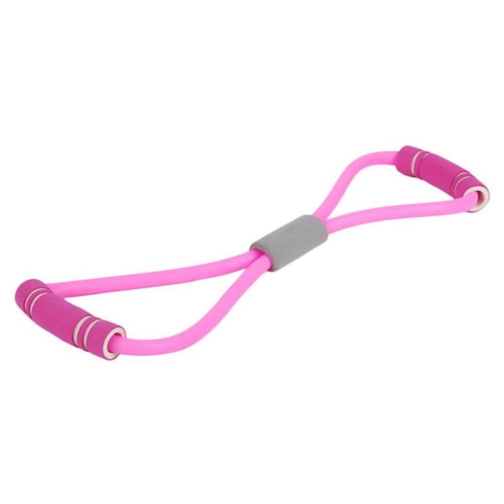Yoga 8 Word Puller Workout Chest Fitness Equipment 8 Word Chest Expander Rope  Slimming Accessories