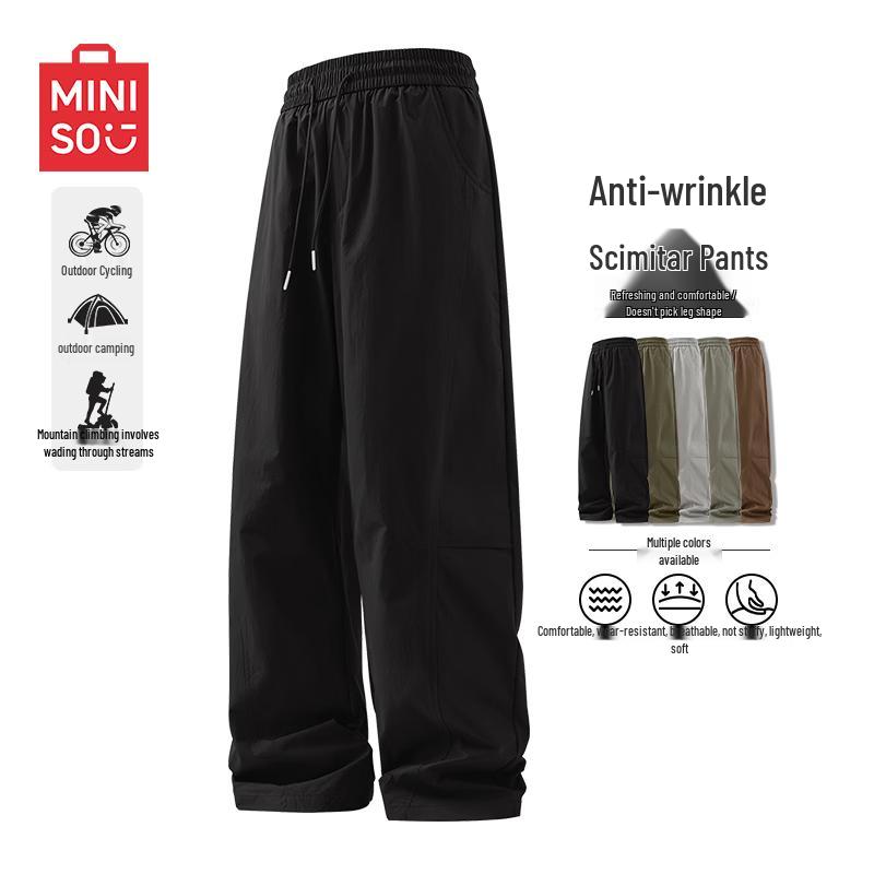 MINISO Men s American Retro Loose Fit Cargo Pants 3XL