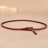 Slim Belt Casual Women's Belt Simple Women's Belt Fashionable and Versatile Dress Belt