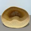Flower Foldable Straw Hat Women's Summer Sunscreen Bucket Hat Vacation Fashion Sun Hat