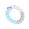 Baby Teething Bracelet Loose Silicone Round Handcrafted Infant Bracelet Teether Toys for Nursery