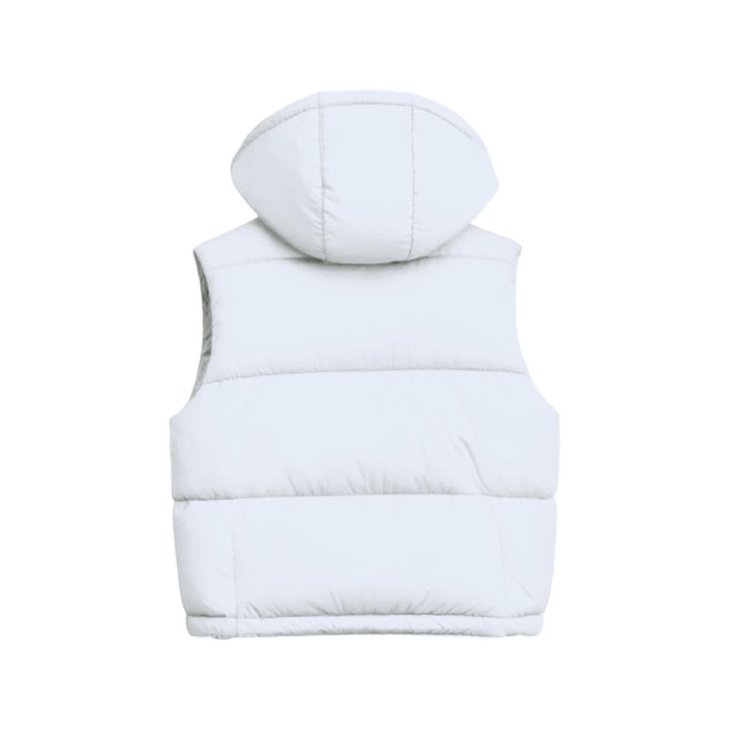 Women's Hooded Short Loose Slim Warm Down Vest