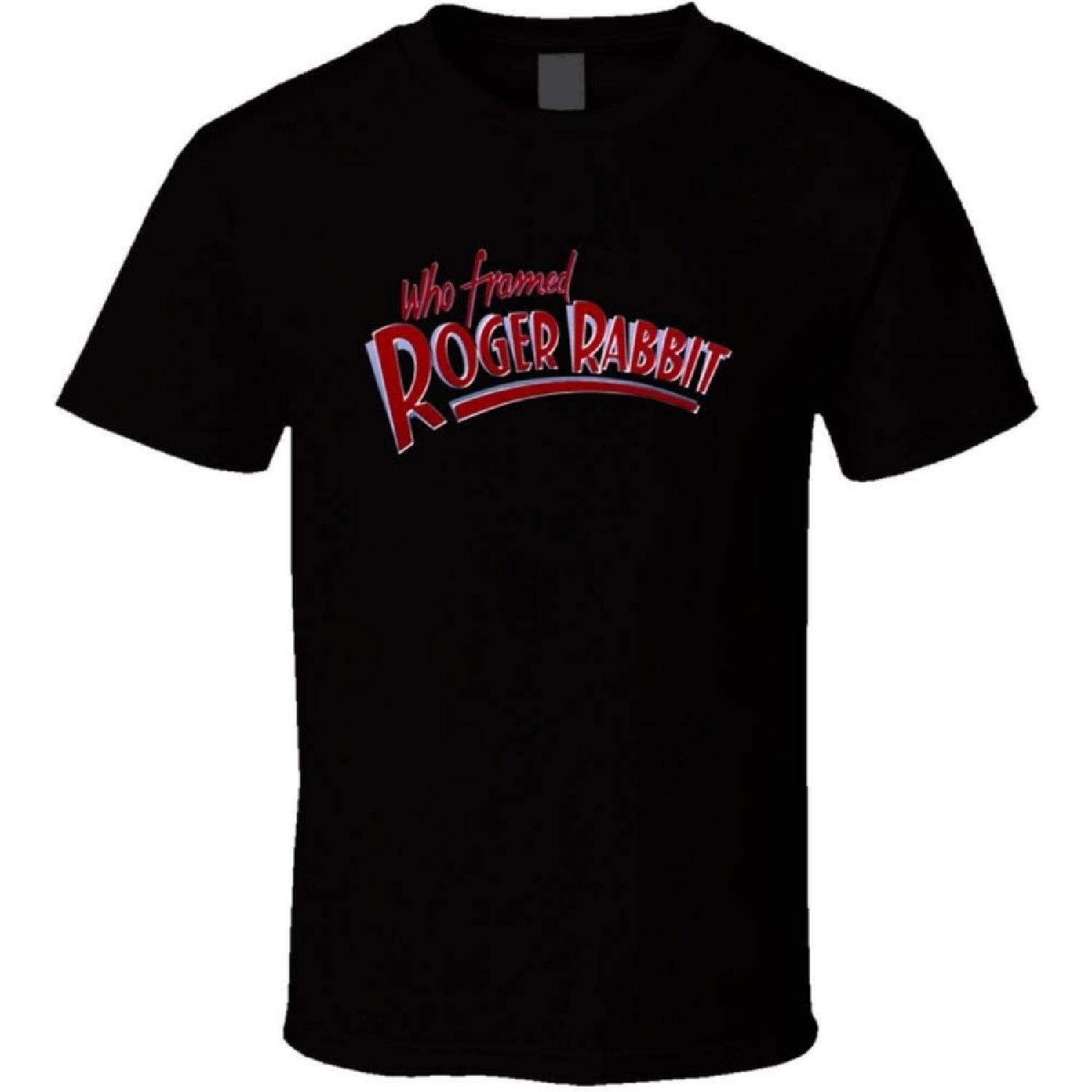 Who Framed Roger Rabbit Classic Movie Fan T Shirt Black S