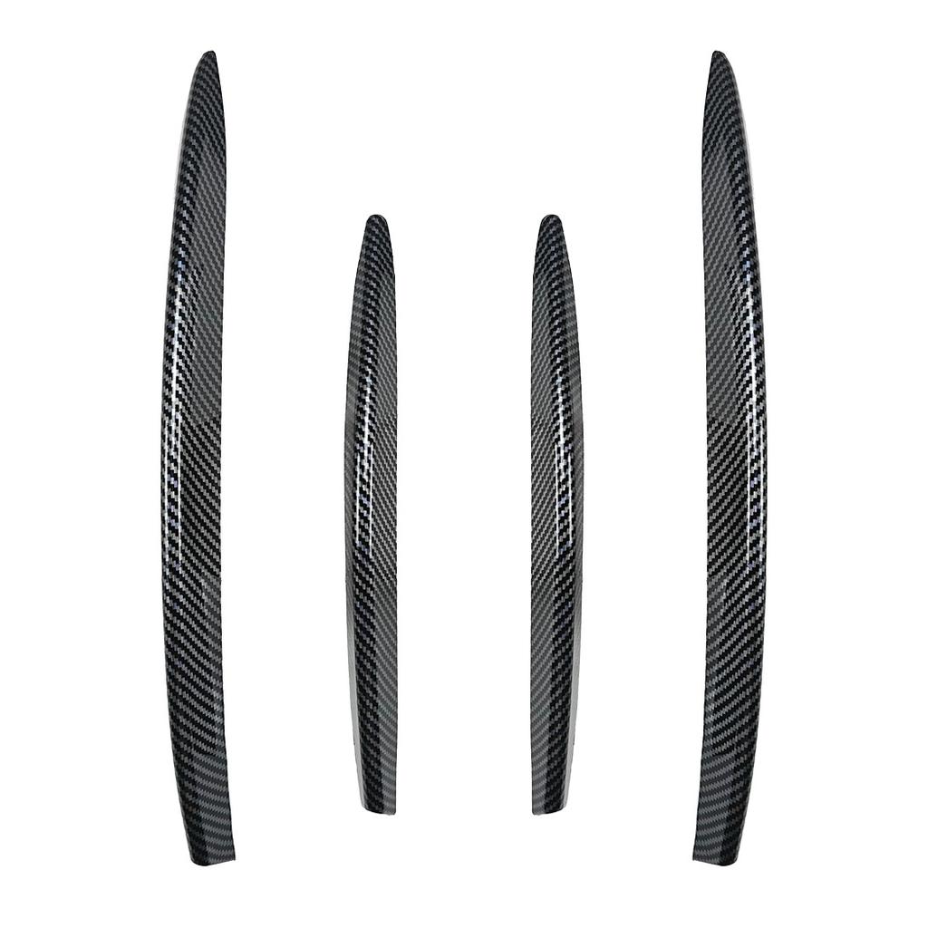 Car Front Fog Lamp Strip Air Intake Grille Slats Trim Cover For Mercedes-Benz CLA-Class C118 X118 Late AMG 2023-2024