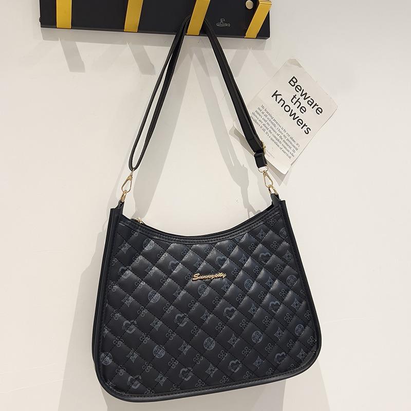 Large Capacity Underarm Bag Women's Bag Casual All-in-one Printed Shoulder Bag Niche Design Tote Bag