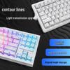 Contour 4.0 Magnetic Switch Keyboard with Gradient, Side-Engraved PBT Keycaps (mad60ace68win60)