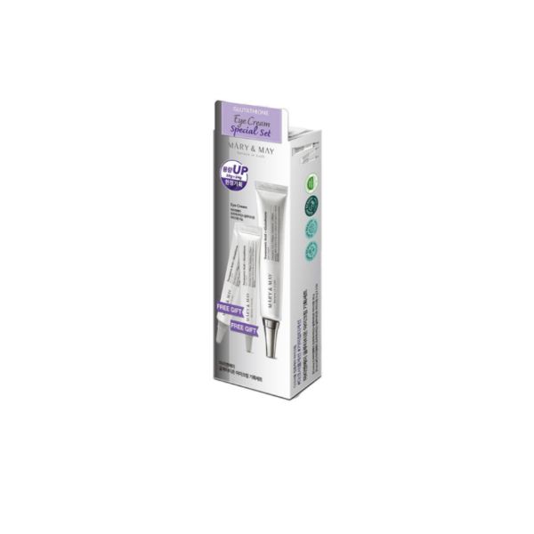 Mary & May Tranexamic Acid + Glutathione Eye Cream 30g [1ea / 2ea Set Option] Brightening Eye Care K-Beauty Eye Cream 30g 1ea