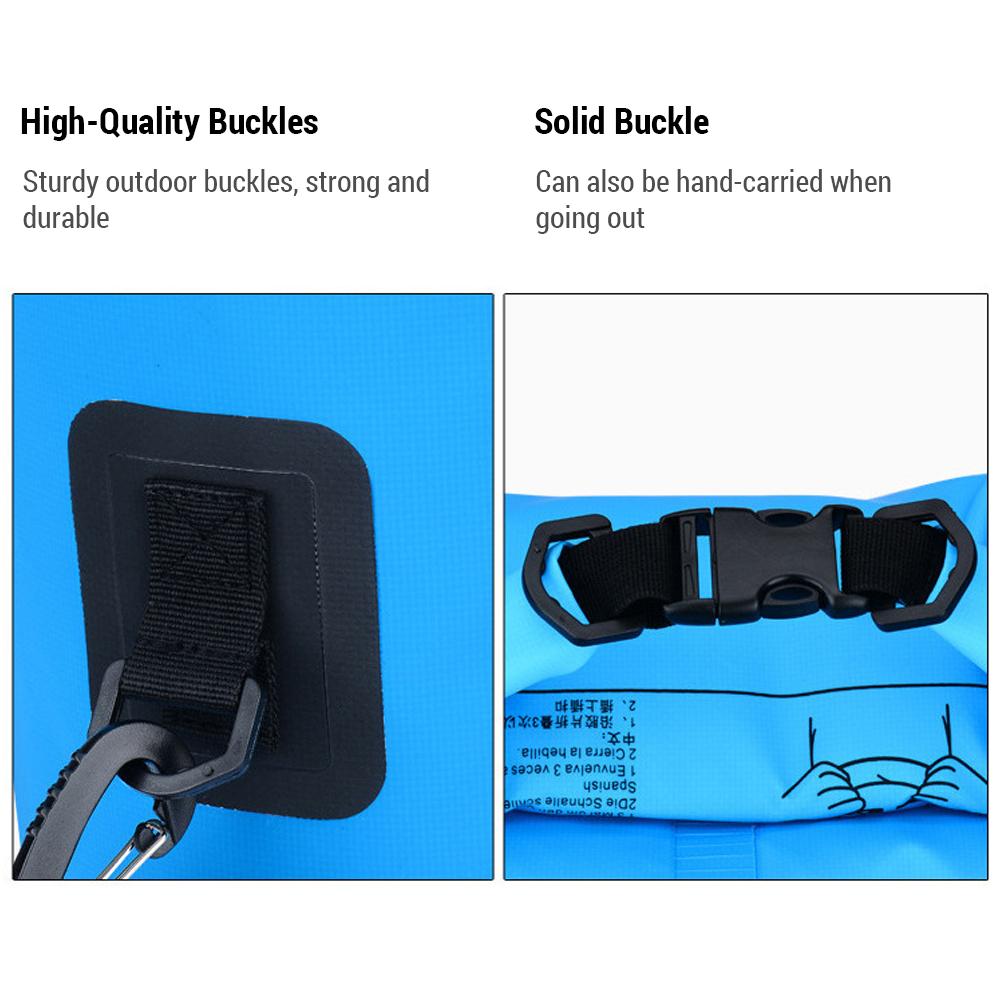 Dry Bag Rucsac Impermeabil Geantă de umăr Geantă de înot Geanta de camping Geanta de urmărire a fluxului Drifting