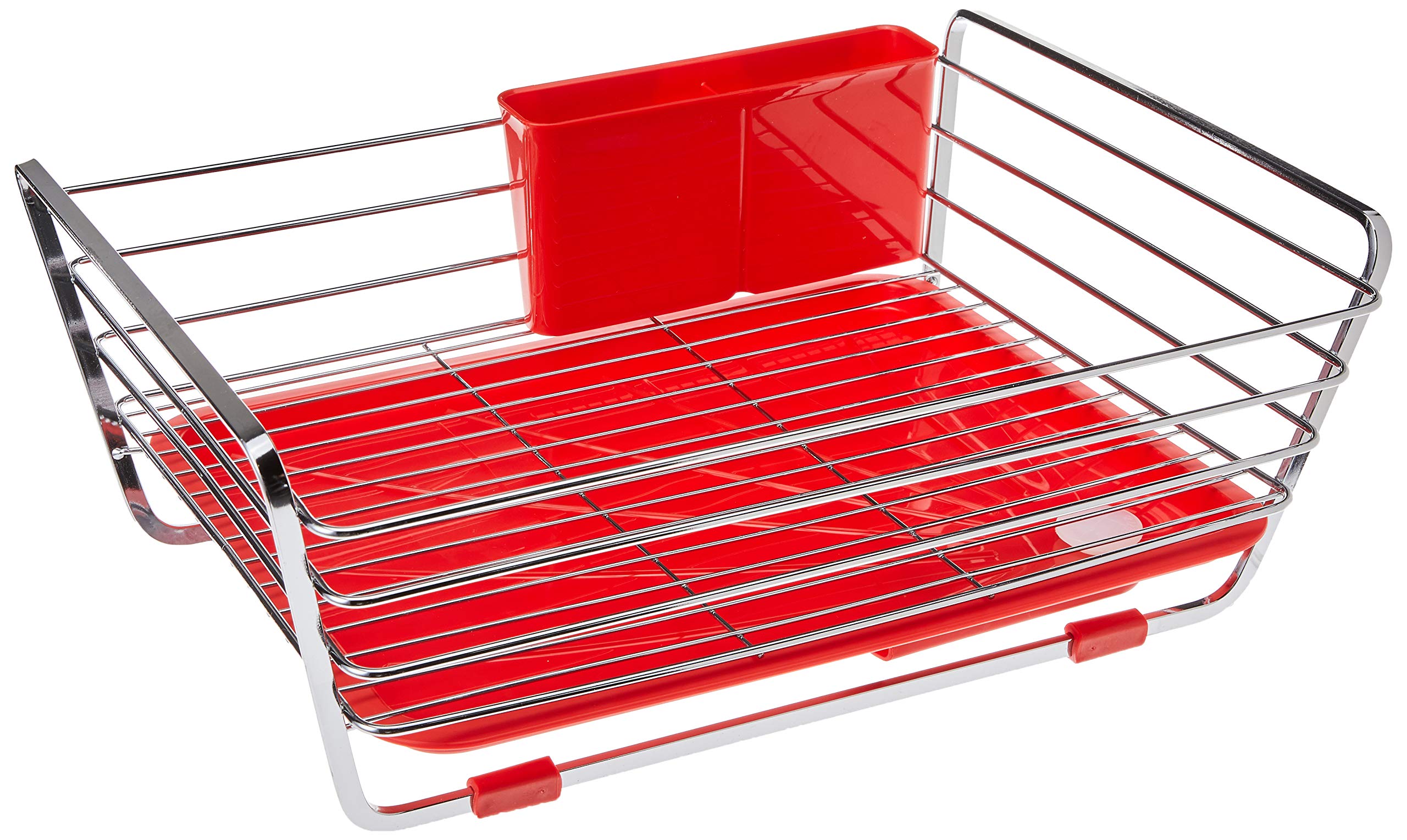

Pearl Metal Сушилка для посуды Корзина Красная Простая организация хранения HB-301