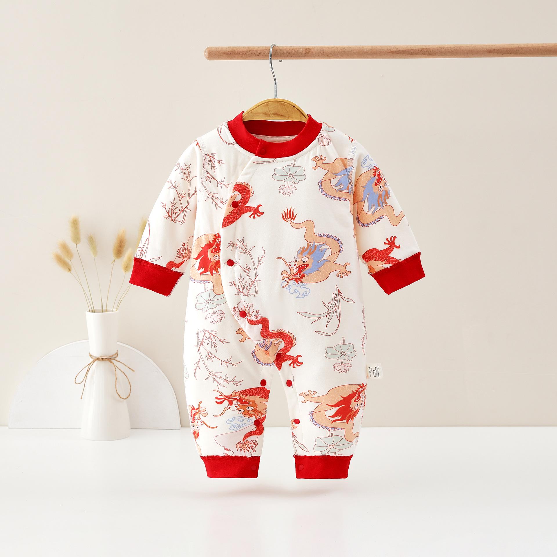 

Толстый стеганый хлопковый детский ромпер и спальный мешок для осени/зимы 90 cm