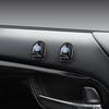 O6GGT-VW New 2PCS 3D matel Car Holder Wall Hooks Hanger Clip For VW Volkswagen Golf Polo Passat Touran Jetta accessories Sticker