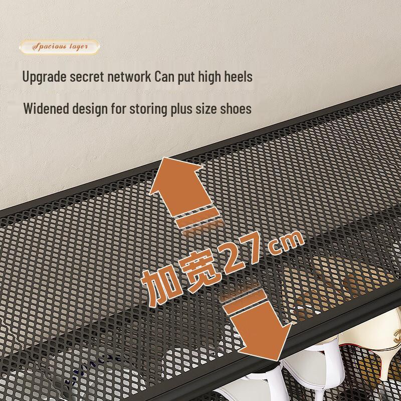 Changbaosen 3-Tier Metal Shoe Rack