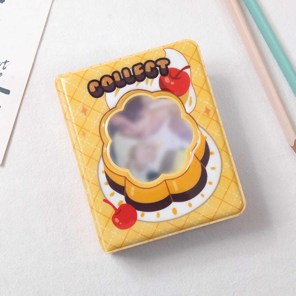 

PVC Photo Album Mini Card Album Cute Photocard Holder жовтий