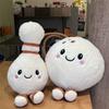 Kawaii Plush Bowling Ball Toy Soft Skin-Friendly Simulated Bowling Pins Decorative Sleeping Companion Gift for Friends