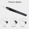 3pcs New Non Conductive Ceramic Tweezers IC SMD SMT Reverse Tweezers Hand Tools
